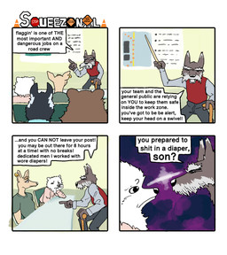 4_panel_comic anthro black_body black_fur bottomwear brown_body brown_fur cane classroom clothed clothed_anthro clothed_female clothed_male clothing dialogue elderly_anthro elderly_male female fully_clothed fully_clothed_anthro fully_clothed_female fully_clothed_male fur gesture grey_body grey_fur group hand_gesture inside looking_at_another male pants pointing pointing_at_another profanity school shirt sitting standing tan_body tan_fur text topwear vest white_body white_fur hieronymusjohnson squeez_(hieronymusjohnson) canid canine canis deer domestic_dog mammal nordic_sled_dog samoyed spitz 2025 aliasing binary_drawing comic digital_drawing_(artwork) digital_media_(artwork) english_text hi_res