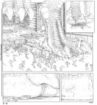 5-d ambiguous_gender big_feet city claws comic death dinosaur feet godzilla_(series) graphite_(artwork) greyscale group huge_feet human lizard macro mammal monochrome pencil_(artwork) prehistoric_species reptile scalie size_difference soles stomping toe_claws toes toho traditional_media_(artwork) zilla