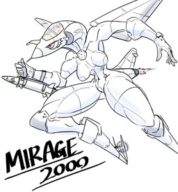 aircraft airplane anthro back_wings breasts cockpit featureless_breasts featureless_crotch female fin jet jet_engine machine metallic_body mirage_2000 missile missiles not_furry nude nude_anthro nude_female simple_background solo tail tail_fin text thick_thighs vehicle wheel wheel_feet wings gun-modoki aeromorph living_aircraft living_machine living_vehicle digital_media_(artwork) english_text hi_res