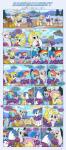 2015 absurd_res armor avian beak blonde_hair blue_body blue_feathers blue_fur clock clothing comic derp_eyes derpy_hooves_(mlp) digital_media_(artwork) english_text equid equine fan_character feathered_wings feathers female feral firefly_(pre-g4) fluttershy_(mlp) friendship_is_magic fur gilda_(mlp) group gryphon hair hasbro hi_res ill infatuation male mammal multicolored_hair my_little_pony mythological_avian mythological_creature mythological_equine mythology pegasus quadruped rainbow_dash_(mlp) rainbow_hair scarf sorc surprise_(pre-g4) tail text watch wings wristwatch
