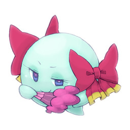 accessory blue_eyes bow_(feature) bow_accessory bow_ribbon female hair_accessory hair_bow hair_ribbon hand_fan looking_at_viewer not_furry ribbons solo ghost-pepper mario_bros nintendo paper_mario lady_bow boo_(mario) ghost spirit 1:1 low_res