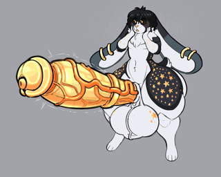 animal_genitalia animal_penis anthro balls big_balls big_penis blush equine_genitalia equine_penis erection fluffy genitals huge_balls huge_penis hyper hyper_balls hyper_genitalia hyper_penis male medial_ring nude open_mouth penis piercing scrotum_flap solo star thick_thighs throbbing vein veiny_penis wide_hips commanderthings lagomorph laquine mammal hi_res