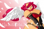 anthro bra breasts clothed clothing eyewear feathered_wings feathers female glasses gloves hair handwear lingerie overweight overweight_anthro overweight_female panties skimpy slightly_chubby solo underwear wings shonuff pandora_pig angel domestic_pig flying_pig mammal suid suina sus_(pig) source_request