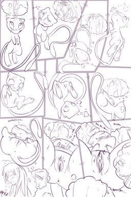 aroused blush clitoris female genitals master muscular muscular_female ownership pokemon_speak solo text thoughts vulva fuf nintendo pokemon generation_1_pokemon human legendary_pokemon mammal mew_(pokemon) pokemon_(species) 2:3 comic hi_res