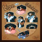 abstract_background anthro beverage black_body black_fur brown_background brown_body brown_fur coffee fur looking_at_viewer male neck_tuft pillow simple_background sleeping solo sticker telegram_sticker text tongue tongue_out tuft white_body white_fur easyvock bernese_mountain_dog canid canine canis domestic_dog mammal molosser mountain_dog swiss_mountain_dog 1:1 bust_portrait colored colored_sketch digital_drawing_(artwork) digital_media_(artwork) english_text half-length_portrait hi_res portrait shaded sketch