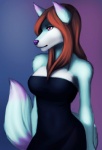big_breasts breasts brown_hair canine crecia dress female hair long_hair pink_eyes porin purple_nose seductive solo tight_clothing wolf
Rating: Safe
Score: 13
User: MaxisCore
Date: June 29, 2013