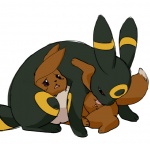 3_toes ambiguous_gender animal_genitalia animal_penis barefoot black_body black_fur black_nose black_skin brown_body brown_fur canine_genitalia d: duo embarrassed feet feral feral_on_feral forced fur genitals larger_ambiguous level_difference licking long_ears lying male male/ambiguous nude on_side one_leg_up open_mouth oral penis penis_tip pink_body pink_penis pink_skin purple_eyes raised_leg rape sex sheath sheath_lick sheath_play simple_background sitting size_difference smaller_male toes tongue tongue_out white_background yellow_body yellow_fur manmosu_marimo nintendo pokemon canid canine eevee eeveelution generation_1_pokemon generation_2_pokemon mammal pokemon_(species) umbreon 2013 digital_media_(artwork)