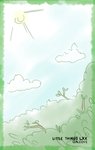 archived_source artist_name blue_sky border branch cloud comic english_text grass hi_res leaf monochrome not_furry plant qalcove restricted_palette simple_background sky sun text tree unavailable_at_source