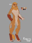 abs anthro arm_tuft braided_hair braided_mane digitigrade hair leg_tuft male mane muscular muscular_anthro muscular_male muscular_thighs solo tuft kaiju_rat idan_(f1ukie) felid feline lion mammal pantherine absurd_res hi_res