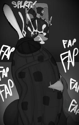 anthro balls big_balls big_butt big_penis bodily_fluids butt cum cum_tribute cumshot ejaculation erection first_person_view genital_fluids genitals huge_balls huge_butt huge_penis hyper hyper_balls hyper_genitalia hyper_penis male male_anthro male_pov masturbation onomatopoeia penis solo sound_effects text latluxlula nintendo pokemon weaf_onett ambiguous_species generation_4_pokemon lopunny pokemon_(species) 2026 digital_media_(artwork) english_text hi_res monochrome