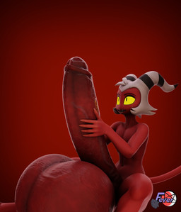 balls big_balls big_penis genitals hair horn huge_balls huge_penis humanoid_genitalia humanoid_penis hyper hyper_balls hyper_genitalia hyper_penis male not_furry nude penis red_balls red_body red_penis red_skin solo tail white_hair yellow_sclera feversfm valorlynz_(modeler) hellaverse helluva_boss moxxie_(helluva_boss) demon imp 2024 3d_(artwork) digital_media_(artwork) hi_res