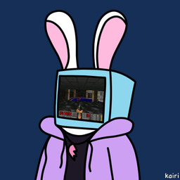 anthro black_clothing black_shirt black_topwear clothing electronics female for_a_head fur gaming heart_necklace heart_symbol hoodie playing_video_game purple_clothing purple_hoodie purple_topwear screen screen_face shirt simple_background simple_coloring solo television topwear transparent_background white_body white_fur kairitehbunni doom_(series) id_software it_runs_doom_(meme) microsoft regretevator roblox the_axolotl_sun melanie_(regretevator) lagomorph leporid mammal object_head rabbit screen_head tv_head 1:1 2026 alpha_channel bust_portrait digital_media_(artwork) flat_colors portrait