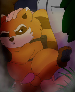 anal anal_penetration angry anthro balls bodily_fluids clothed clothing cum duo erection fur genital_fluids genitals interspecies larger_male male male/male male_penetrated male_penetrating male_penetrating_male markings night open_mouth orange_body orange_fur penetration penile penile_penetration penis penis_in_ass sex size_difference smaller_male smaller_penetrated spread_legs spreading striped_markings stripes tail tail_markings teeth buzzindorf project_zomboid the_indie_stone spiffo human mammal procyonid raccoon animated digital_media_(artwork) hi_res no_sound short_playtime video