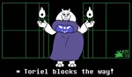 anthro areola big_breasts breast_expansion breasts clothing exclamation_point expansion female fire floppy_ears hip_sway horn huge_breasts hyper hyper_breasts looking_at_viewer nipple_outline pink_areola red_eyes robe solo text white_body mattthetooncat undertale undertale_(series) toriel boss_monster_(undertale) bovid caprine goat mammal animated english_text short_playtime