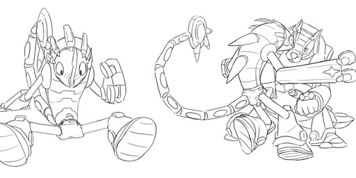 anthro blush clothed clothing diaper duo embarrassed machine male simple_background solo wearing_diaper white_background crackajackin capcom mega_man_(series) mega_man_x_(series) armored_armadillo sting_chameleon armadillo chameleon lizard mammal maverick_(mega_man) reploid reptile robot scalie xenarthran 2012 black_and_white digital_media_(artwork) monochrome multiple_images