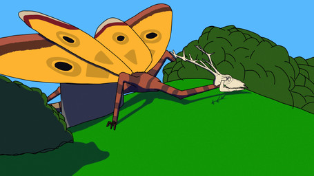 6_legs bone deer_skull feral hexapod insect_wings outside skull skull_head solo stalking wings catha'vi catha'vi_(character) arthropod deer hybrid insect lepidopteran mammal moth 16:9 absurd_res hi_res widescreen nonbinary_(lore)