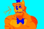 anthro barazoku blush bow_tie claws finger_claws fingers fur looking_at_viewer male muscular muscular_anthro muscular_male orange_body orange_fur pecs saturated_colors scar simple_background solo pinumontbalou five_nights_at_freddy's five_nights_at_freddy's_4 scottgames nightmare_freddy_(fnaf) bear mammal ursine 2022 3:2 digital_media_(artwork) hi_res shaded simple_shading