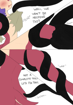 age_regression clothing feral forced forced_exposure forced_transformation forced_undressing genitals human_to_feral male male/male mid_transformation nude penis permanent permanent_transformation questionable_consent red_body scales solo species_transformation tail tentacles text transformation undressing young young_feral young_male gushoafterdark league_of_legends mythology riot_games tencent smolder_(lol) dragon human mammal mythological_creature mythological_scalie scalie absurd_res comic digital_media_(artwork) english_text hi_res