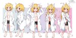 ?! basic_sequence black_bottomwear black_clothing black_shorts blonde_hair blush bodily_fluids bottomwear breast_growth breasts clothing coat covering covering_breasts ear_expansion expansion female feminization five_frame_image five_frame_sequence fluffy fur fur_growth gender_transformation growth hair hair_expansion human_to_humanoid lab_coat linear_sequence male mtf_transformation multi_frame_sequence pigeon_toed red_eyes shorts simple_background solo species_transformation surprise sweat tail tail_growth topwear transformation transformation_sequence underwear white_body white_fur bismukky animal_humanoid canid canid_humanoid human humanoid mammal mammal_humanoid 2021 2:1 hi_res sequence