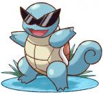 3_fingers 3_toes ambiguous_gender blue_body eyewear feet fingers open_mouth open_smile shell simple_background smile solo sunglasses toes turtle_shell white_background volmise nintendo pokemon generation_1_pokemon pokemon_(species) reptile scalie squirtle 2013 digital_drawing_(artwork) digital_media_(artwork) signature