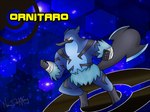 anthro beak blue_body blue_fur brown_eyes fur male solo tail neodarkkring fakemon nintendo pokemon pokemon_reloaded ornitaro pokemon_(species) 4:3