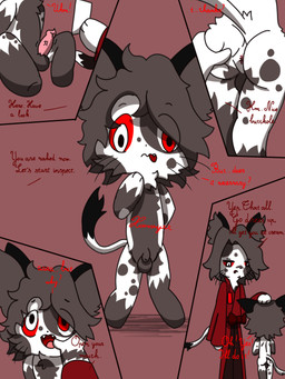 age_difference anthro anus balls black_body black_fur black_nose black_tail_tip brown_body brown_fur brown_hair butt butt_grab clothed clothing dipstick_tail duo erection eyebrow_through_hair eyebrows featureless_chest featureless_feet feet fish_hooking foreskin fully_clothed fur genitals hair hand_on_another's_butt hand_on_butt headpat heterochromia male markings multicolored_body multicolored_fur nude_anthro nude_male open_mouth penis pink_penis red_background red_eyes red_sclera simple_background sitting size_difference solo spread_butt spreading standing tail tail_markings talking_to_another teeth_showing text tongue translucent translucent_hair white_body white_eyes white_fur young young_anthro young_male conditional_dnp xammyxx kat_(xammyxx) samurai_(xammyxx) domestic_cat felid feline felis mammal 2025 3:4 absurd_res digital_media_(artwork) english_text hi_res ibispaint_(artwork) sequence shaded signature simple_shading watermark brother_(lore) brothers_(lore) incest_(lore) sibling_(lore)