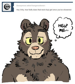 artdecade bear english_text fluffy looking_at_viewer male mammal sloth_bear text thought_bubble tumblr willy_(artdecade)
Rating: Safe
Score: 1
User: thenewthing
Date: January 01, 2014