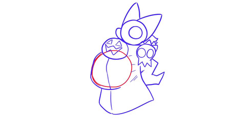 ambiguous_gender anthro candy_bucket fully_inside heart_symbol holding_object_in_mouth mask solo struggling struggling_prey vore jaybat11 hallow_(jaybat11) domestic_cat felid feline felis ghost mammal spirit 16:9 2d_animation animated digital_media_(artwork) english_description frame_by_frame loop no_sound short_playtime unfinished widescreen