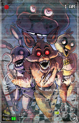 2014 ambiguous_gender animatronic avian bear bib bird bonnie_(fnaf) canine chica_(fnaf) chicken eye_patch eyewear five_nights_at_freddy's fox foxy_(fnaf) freddy_(fnaf) fur glowing glowing_eyes group hook hook_hand lagomorph looking_at_viewer machine mammal mechanical missy-slaughter_(artist) nightmare_fuel purple_eyes rabbit red_eyes robot
Rating: Safe
Score: 5
User: Hotfurry
Date: February 08, 2015 2014 ambiguous_gender animatronic avian bear bib bird bonnie_(fnaf) canine chica_(fnaf) chicken eye_patch eyewear five_nights_at_freddy's fox foxy_(fnaf) freddy_(fnaf) fur glowing glowing_eyes group hook hook_hand lagomorph looking_at_viewer machine mammal mechanical missy-slaughter_(artist) nightmare_fuel purple_eyes rabbit red_eyes robot
Rating: Safe
Score: 5
User: Hotfurry
Date: February 08, 2015