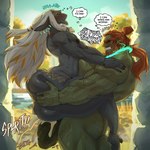 anal anal_penetration anthro anthro_penetrated areola arm_hair balls barazoku bareback beard biceps big_balls big_butt big_muscles blush bodily_fluids body_hair bottom_heavy bubble_butt butt butt_grab butt_squish claws clenched_teeth collar cum cum_in_ass cum_inside cum_splatter day deltoids detailed_background drooling duo ear_piercing ear_ring ejaculation emanata eyebrows facial_hair fur genital_fluids genitals grass green_body green_skin hair hand_on_butt hand_on_shoulder huge_balls huge_butt huge_muscles human_on_anthro human_penetrating human_penetrating_anthro interspecies leg_hair long_hair looking_pleasured magic magic_user male male/male male_on_anthro male_on_bottom male_on_top male_penetrated male_penetrating male_penetrating_male motion_lines muscular muscular_anthro muscular_human muscular_male nails narrowed_eyes nipples nude on_bottom on_top one_sided_climax open_mouth orange_hair outside pecs penetration penile penile_penetration penis_in_ass piercing plant ponytail profanity ring_piercing rock saggy_balls saliva sex side_view sky sound_effects squish stand_and_carry_position standing standing_sex teeth text thick_arms thick_thighs thought_bubble tongue tongue_out tree triceps tuft vein water white_hair wide_hips ghangaji i_can_fix_him_(meme) nintendo tears_of_the_kingdom the_legend_of_zelda ganondorf rauru_(tears_of_the_kingdom) gerudo human mammal zonai 1:1 2024 english_text hi_res