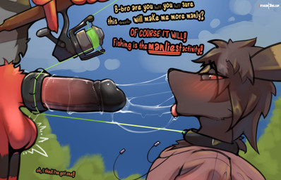accessory anthro balls bdsm bedroom_eyes bodily_fluids clothing cock_ring collar duo femboy fishing fishing_rod genital_fluids genitals hoodie jewelry male male/male narrowed_eyes oral penis penis_accessory penis_jewelry precum saliva saliva_string seductive sex_toy side_view topwear unusual_sex_toy jarlium nintendo pokemon hoodieon eeveelution generation_2_pokemon generation_7_pokemon incineroar pokemon_(species) umbreon hi_res