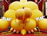 anal anthro balls big_balls big_butt big_penis butt duo from_front_position genitals male male/male mating_press penis rough_sex sex text camseven mario_bros nintendo bowser kamek koopa magikoopa scalie 3d_(artwork) digital_media_(artwork) english_text hi_res