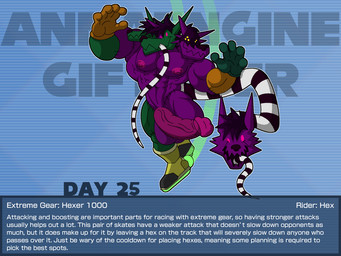 3_heads 6_eyes abs anthro balls biceps big_penis blue_background bouncing_balls bouncing_penis clothing extreme_gear fangs footwear foreskin genitals gloves glowing glowing_eyes green_arms green_legs hair hair_over_eyes half-erect handwear hovercraft humanoid_genitalia humanoid_penis living_tail long_tongue looking_at_viewer male markings multi_eye multi_head multicolored_body multicolored_tail muscular muscular_anthro muscular_arms muscular_male navel nipples nude obscured_eyes one_eye_closed open_mouth orange_arms pecs penis pink_eyes pink_nipples pink_penis purple_body raised_arms retracted_foreskin roller_skates seam_(sewing) sharp_teeth shoes simple_background smile solo spread_arms striped_markings striped_tail striped_tongue stripes tail tail_markings teeth text tongue two_tone_tail unusual_anatomy unusual_tail vehicle wink winking_at_viewer yellow_eyes annaengine european_mythology greek_mythology inktober mythology canid canid_demon canine canis cerberus demon hellhound mammal mythological_canine mythological_creature patchwork_creature 2025 4:3 digital_media_(artwork) english_text hi_res