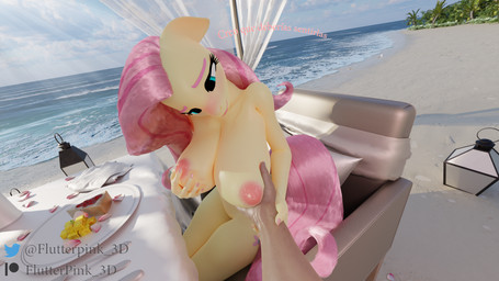 anthro anthrofied areola beach big_breasts biped breast_fondling breast_play breasts chair detailed_background dialogue eyebrows eyelashes female first_person_view fondling furniture hair hand_on_breast human_on_anthro human_pov interspecies nipples nude outside pink_hair pov_hands pupils table text thick_thighs yellow_body flutterpink_3d friendship_is_magic hasbro my_little_pony fluttershy_(mlp) equid equine human mammal 16:9 3d_(artwork) 4k absurd_res digital_media_(artwork) hi_res widescreen