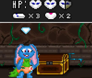 backpack bite blue_body blue_fur bodily_fluids butt close-up close_up_panel clothed clothing curiosity diaper diaper_only dungeon feces female fur game_ui gameplay_mechanics genital_fluids green_body green_fur green_tail hair hurt_expression inside knockout long_hair multicolored_body multicolored_fur pink_eyes pooping shaking_butt soiled_diaper soiling soiling_diaper solo tail teeth_showing topless treasure_chest two_tone_body two_tone_fur unclean_diaper urine used_diaper using_diaper wearing_diaper wet_diaper wetting wetting_diaper wounded young emham domestic_rabbit lagomorph leporid lop_rabbit mammal mimic mimic_chest oryctolagus rabbit animated digital_media_(artwork) no_sound pixel_(artwork) pixel_animation short_playtime webm