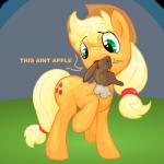 2014 ambiguous_gender applejack_(mlp) blonde_hair brown_fur cowboy_hat cutie_mark dialog duo english_text equine female feral friendship_is_magic fur green_eyes hair hat horse lagomorph long_hair mammal my_little_pony orange_fur pony rabbit saliva shinekolt standing text vorarephilia vore
Rating: Safe
Score: 7
User: lemongrab
Date: March 05, 2014