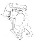 anthro anus ball_gag bdsm big_breasts bondage bound breasts canine claws digimon drooling female fox gag hanging_breasts hindpaw looking_back mammal nipples nude pawpads paws public_use pussy renamon saliva strikeanywhere
Rating: Explicit
Score: 14
User: Ko-san
Date: February 10, 2014