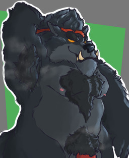 anthro armpit_fetish armpit_hair bodily_fluids body_hair chest_tuft clothing genitals hands_behind_back headgear headwear male musk narrowed_eyes nude overbite penis solo sweat sweatdrop sweaty_armpit tuft nukkiburr epic_games fortnite mythology dire_(fortnite) animal_humanoid canid canine canis humanoid mammal mammal_humanoid mythological_canine mythological_creature werecanid werecanine werecreature werewolf wolf half-length_portrait hi_res portrait