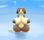 anthro areola big_breasts breasts crossgender erect_nipples eyebrows female genitals huge_breasts mtf_crossgender nipples nude pussy solo ber00 skullman777 animal_crossing nintendo digby_(animal_crossing) canid canine canis domestic_dog mammal shih_tzu toy_dog 2018 hi_res