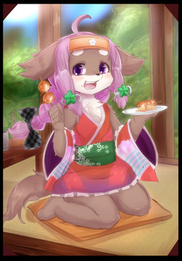 brown_fur canine clothing dog dumplings eating female fur hair japanese_clothing kemono long_hair mammal ponytail purple_eyes purple_hair ribbons unknown_artist
Rating: Safe
Score: 0
User: KemonoLover96
Date: March 02, 2015 brown_fur canine clothing dog dumplings eating female fur hair japanese_clothing kemono long_hair mammal ponytail purple_eyes purple_hair ribbons unknown_artist
Rating: Safe
Score: 0
User: KemonoLover96
Date: March 02, 2015