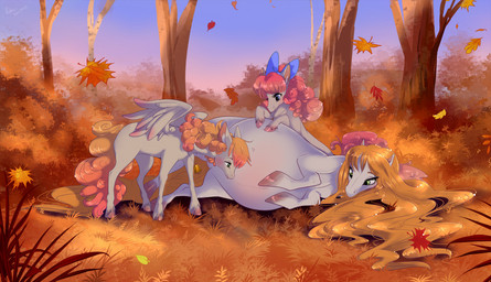 autumn bangs belly belly_lick bent_legs big_belly blonde_eyebrows blonde_mane blue_bow blue_eyes blue_hair_bow blue_sky blush brown_hooves cloud curled_mane curled_tail eyebrows eyelashes falling_leaves family feathered_wings feathers female female_feral feral forest fur grass green_eyes group hooves light long_mane long_tail looking_at_another love lying lying_on_ground male male_feral mane on_another on_ground on_side outside pink_hooves pink_mane pink_tail pink_tongue plant pregnant pregnant_female pregnant_feral quadruped shrub sky smile smiling_at_another standing tail text tongue tongue_out tree trio two_tone_tail unguligrade white_body white_fur white_wings wings yellow_tail young young_female young_feral black_kitty mythology poncho_(mioulgaw) snowglow_(mioulgaw) sophia_(mioulgaw) equid equine horse mammal mythological_creature mythological_equine pegasus 2021 artist_name colored dated digital_drawing_(artwork) digital_media_(artwork) english_description lighting shaded brother_(lore) brother_and_sister_(lore) daughter_(lore) mother_(lore) mother_and_child_(lore) mother_and_daughter_(lore) mother_and_son_(lore) parent_(lore) parent_and_child_(lore) parent_and_daughter_(lore) parent_and_son_(lore) sibling_(lore) sister_(lore) son_(lore) twins_(lore)