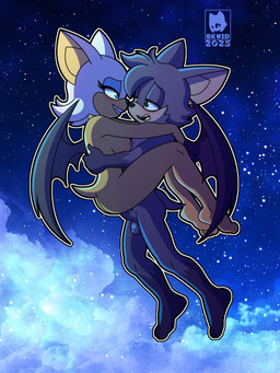 anthro areola balls blush breasts butt canon_x_oc duo erection eye_contact feet female female_penetrated fingers flying flying_sex from_front_position fur genitals hair holding_partner looking_at_another male male/female male_penetrating male_penetrating_female membrane_(anatomy) membranous_wings narrowed_eyes night nipples nude open_mouth outside penetration penile penile_penetration penis penis_in_vagina plantigrade sex sky smile soles star starry_sky tail teeth toes vaginal vaginal_penetration wings skwid sega sonic_the_hedgehog_(series) fan_character rouge_the_bat bat mammal 3:4 digital_media_(artwork) hi_res