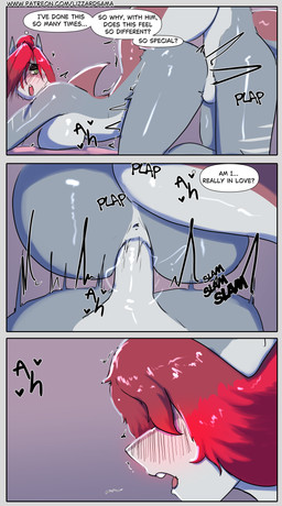 anthro bodily_fluids dialogue duo female first_person_view genital_fluids genitals green_eyes hair humanoid_genitalia humanoid_penis male male/female nude penis red_hair sex simple_background text lizzard_sama rowan_(kai_the-shark) serena_(kai_the-shark) aquatic fish shark absurd_res comic digital_media_(artwork) english_text hi_res url incest_(lore) sibling_(lore) twincest_(lore) twins_(lore)
