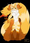 anthro belly big_breasts big_tail breasts chest_tuft featureless_breasts female fur huge_breasts huge_tail hyper hyper_tail inner_ear_fluff nude orange_body orange_fur simple_background solo tail tan_body tan_fur text thick_thighs torch transparent_background tuft white_belly acacia_dune nintendo pokemon acacia delphox generation_6_pokemon pokemon_(species) 2020 alpha_channel digital_media_(artwork) english_text hi_res signature