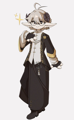 2_horns ahoge ambiguous_gender anthro black_body black_clothing black_coat black_footwear black_horn black_shoes black_topwear bovid_horn caprine_horn clothed clothing coat cross cross_ear_piercing cross_piercing curved_horn ear_piercing ear_tuft eye_through_hair eyebrow_through_hair eyebrows eyewear fingerless_gloves footwear fully_clothed glasses glistening glistening_eyes gloves goat_horn grey_hair hair handwear horn oversized_clothing piercing red_eyes shirt shoes simple_background smile smiling_at_viewer solo sparkles topwear translucent translucent_hair tuft white_background white_clothing white_shirt white_topwear gaogomon bovid caprine goat mammal 2024 full-length_portrait hi_res portrait
