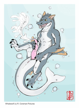 animal_genitalia animal_penis anthro anus bodily_fluids bubble cetacean_genitalia cetacean_penis cum cum_in_water cum_underwater ejaculation fin genital_fluids genitals male masturbation penile penile_masturbation penis solo tail tapering_penis underwater underwater_masturbation water whalewolf fennec_(artist) aquatic canid canine canis cetacean dolphin hybrid mammal oceanic_dolphin orca toothed_whale wolf hi_res