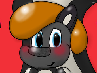 anthro male spring springskunkad mammal mephitid skunk hi_res