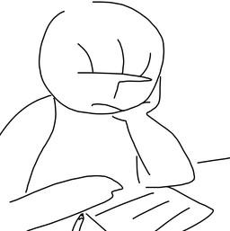 clothed clothing female not_furry pencil_(object) simple_background solo the_weaver toybox_pals anon human mammal black_and_white comic monochrome