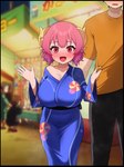 asian_clothing big_breasts blue_clothing blue_kimono blush bodily_fluids breasts clothed clothing curved_horn duo east_asian_clothing female hair hickey horn huge_breasts humanoid_pointy_ears japanese_clothing kimono light_body light_skin loli looking_at_viewer male male/female oppai_loli orange_clothing orange_shirt orange_topwear pink_eyes pink_hair pointy_ears shirt short_stack sweat topwear young grimgrim miss_kobayashi's_dragon_maid mythology ilulu animal_humanoid dragon dragon_humanoid horned_humanoid human humanoid mammal mythological_creature mythological_scalie scalie absurd_res digital_media_(artwork) hi_res