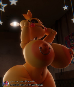 areola beakless big_breasts breasts eyebrows eyelashes female female_humanoid huge_breasts machine navel nipple_piercing nipple_ring nipples orange_areola orange_nipples piercing ring_piercing solo wide_hips yellow_body feversfm jams3d_(modeler) mipsmiyu_(modeler) five_nights_at_freddy's five_nights_at_freddy's_2 scottgames lovetaste_chica toy_chica_(fnaf) animatronic humanoid robot 2026 3d_(artwork) digital_media_(artwork) hi_res